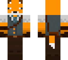 fox in vest
