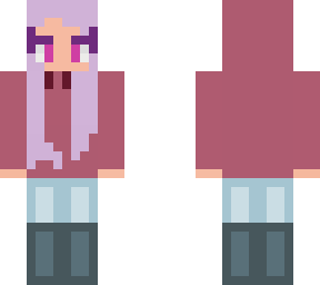 girl w red hoodie