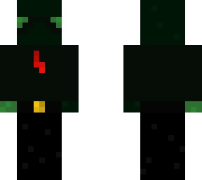 green guy buissines suit