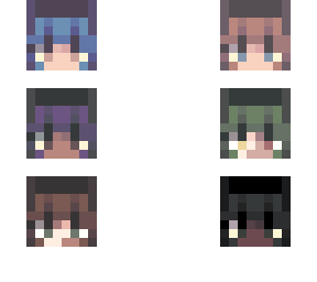 i was bored so i made a bunch of heads. i mean, what?