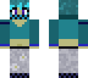 my gacha club oc in minecraft!