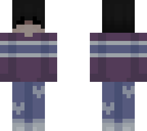 purple sweater