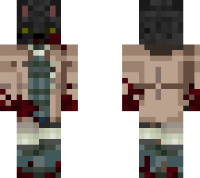 a feline who bathed in blood