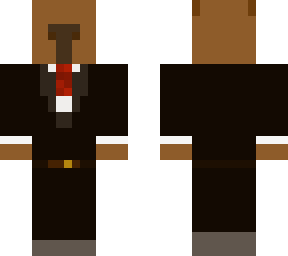 capybara in a suit