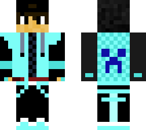 cherry guy with blue headphones.