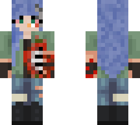 cool zombie girl