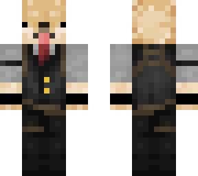 doge with suit