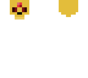 gold flying skull