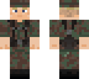 middle africa group soldier (boonie hat, sleeves rolled)