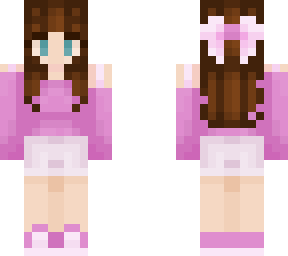 new purple girl skin