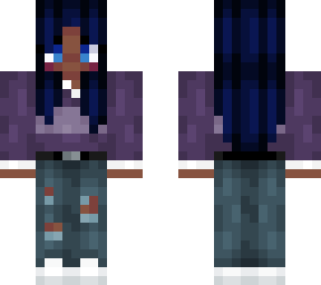 purple girl