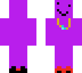 purple rich guy man
