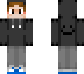 random boy in hoodie