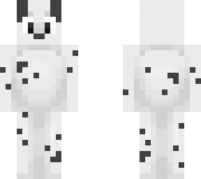 white dog with dark