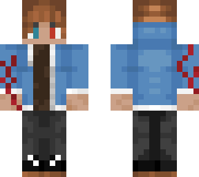 corrupted blue jacket