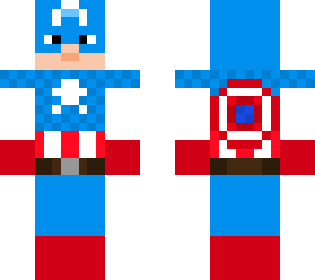 el capitan america clasico (con escudo)