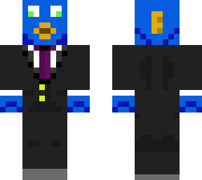 fish in suit