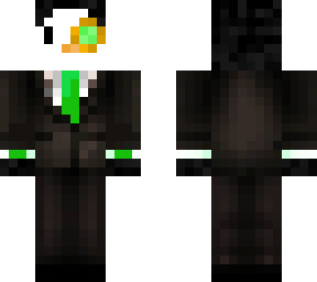 green penguin suit