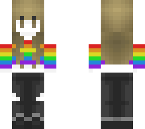 rainbow girl