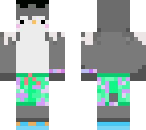 beach penguin <3