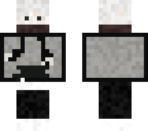 boy w white hair and cool hoodie