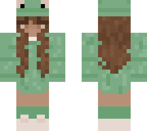brown hair frogg girl