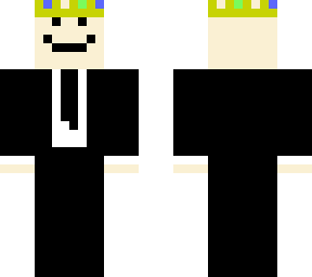 business man with crown