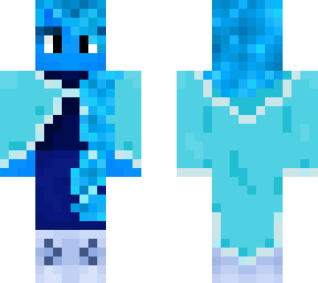 cloaked blue humanoid