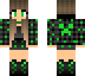 creeper-girl upgraded (zakicraftpro_edition)