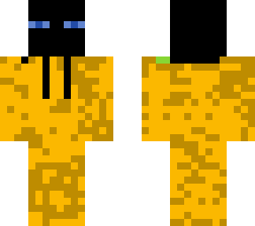 gamer enderman(orange)