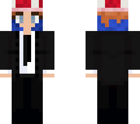 mushroom elf girl in a suit