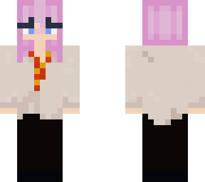 pink hair gryffindor girl