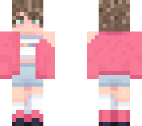 red jacket (short hair version)