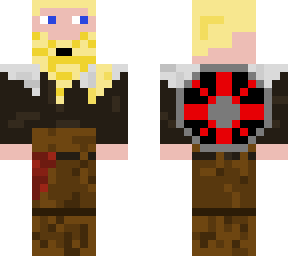 viking with shield