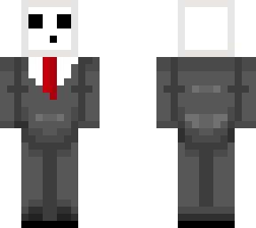 white slime in a suit