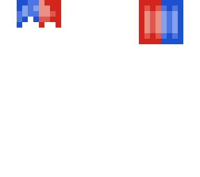 blue and red hair base