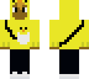 duck man with duck child