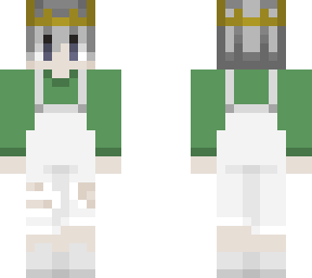 ghost with crown