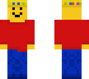 lego man with a crown