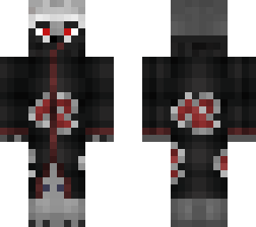 mapache akatsuki ojos rojos