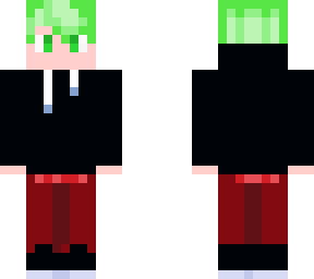 me with glow in the dark hair and eyes