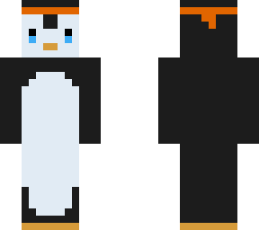 penguin with a band (fluffy)