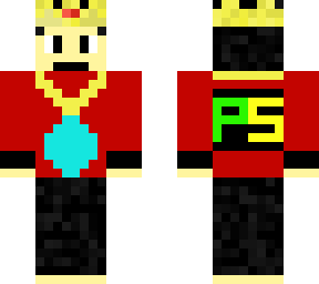 prank_star minecraft skin [remake-to-best-quality]