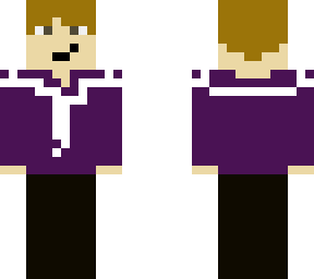 purple shirt guy