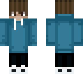 simple boy with a hoodie