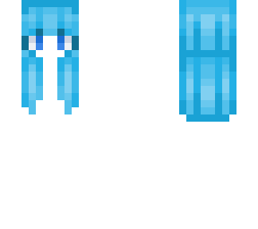 sky blue hair base