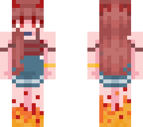 this girl is on fire