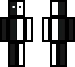 white and black