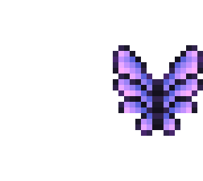 wings - dark fade pastel purple & pink