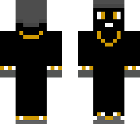 black drip skin